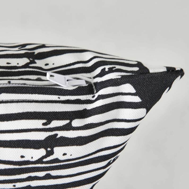 Set von 2 abnehmbaren Quadratischern Außenkissen 45 x 45 cm