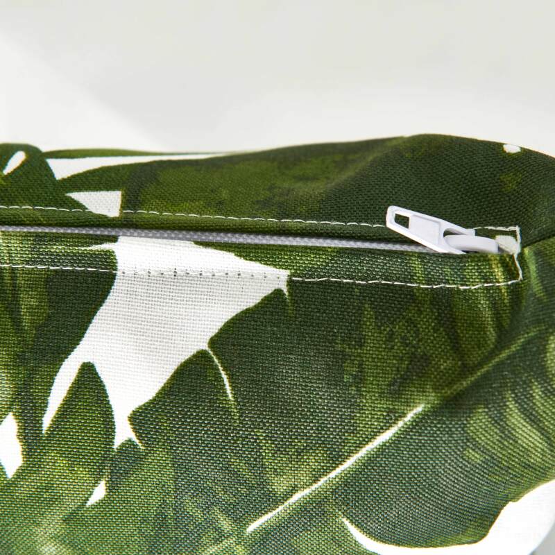 Set von 2 abnehmbaren Quadratischern Außenkissen 45 x 45 cm (2/3)