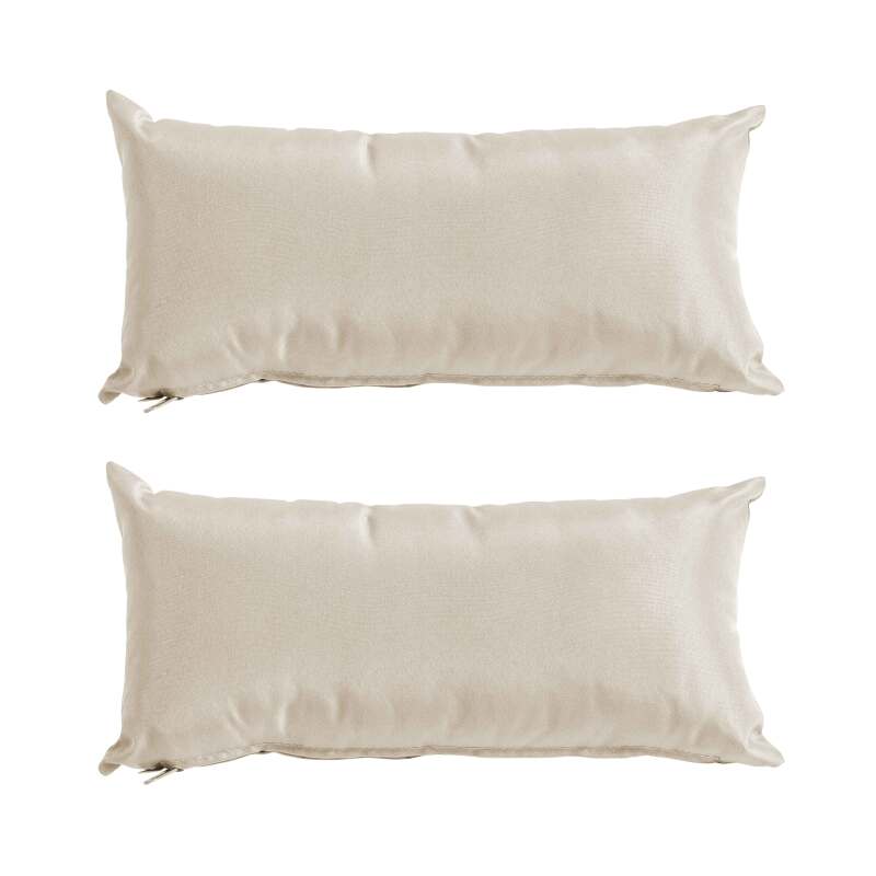 Set aus 2 kleinen Kissen (40 x 20 x 8 cm)