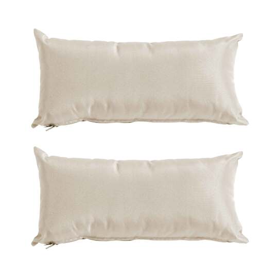 Set aus 2 kleinen Kissen (40 x 20 x 8 cm)