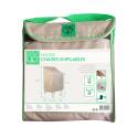 Abdeckung für stapelbare Gartenstühle 66 x 66 x 120 cm in Taupe