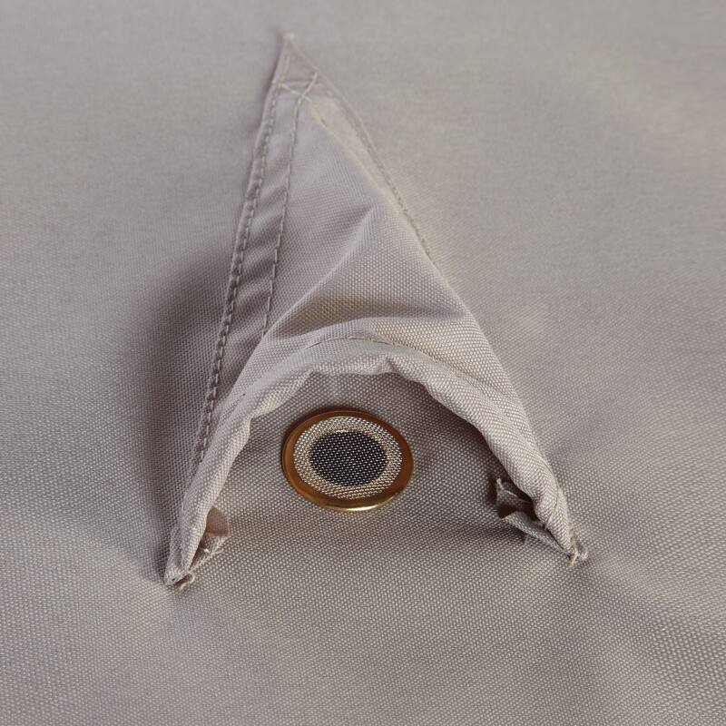 Liegestuhlbezug 200 x 75 cm in Taupe-Farbe