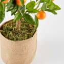 Künstliche Orange im Topf, Höhe 75 cm 