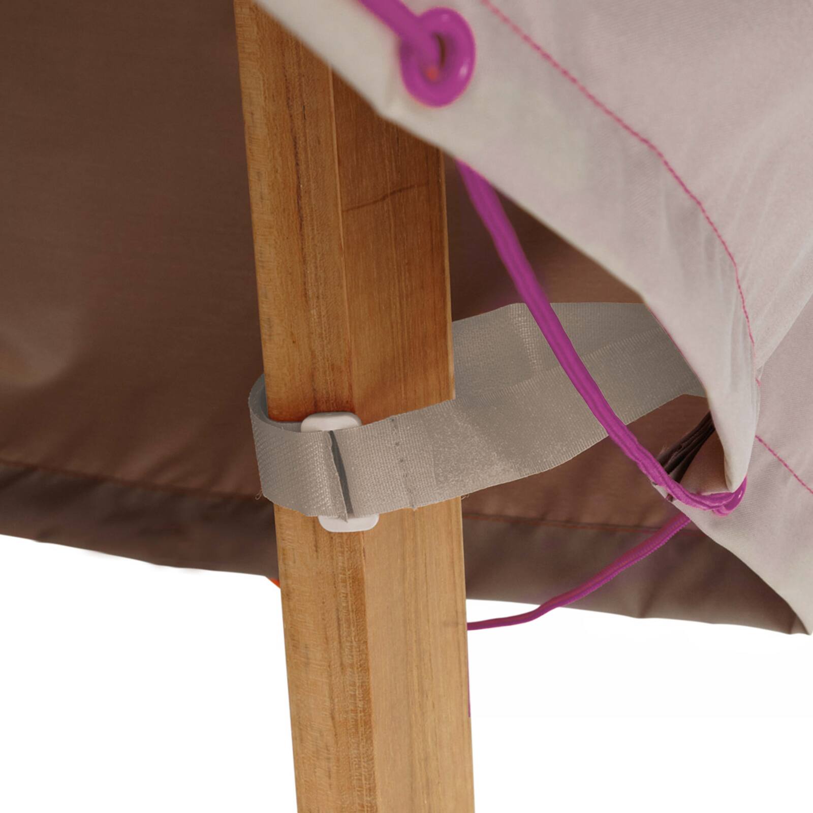 Sonnenschirmhülle gerade 210 cm taupe 