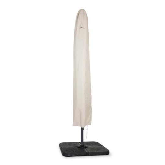 Sonnenschirmhülle gerade 210 cm taupe