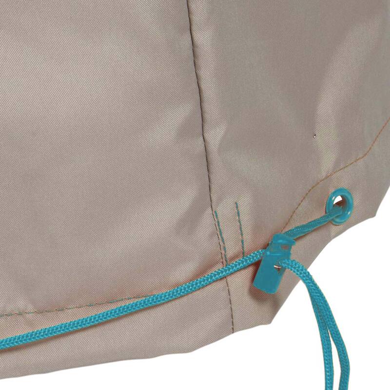 Gartenmöbelabdeckung 240 x 130 x 60 cm in Taupefarbe