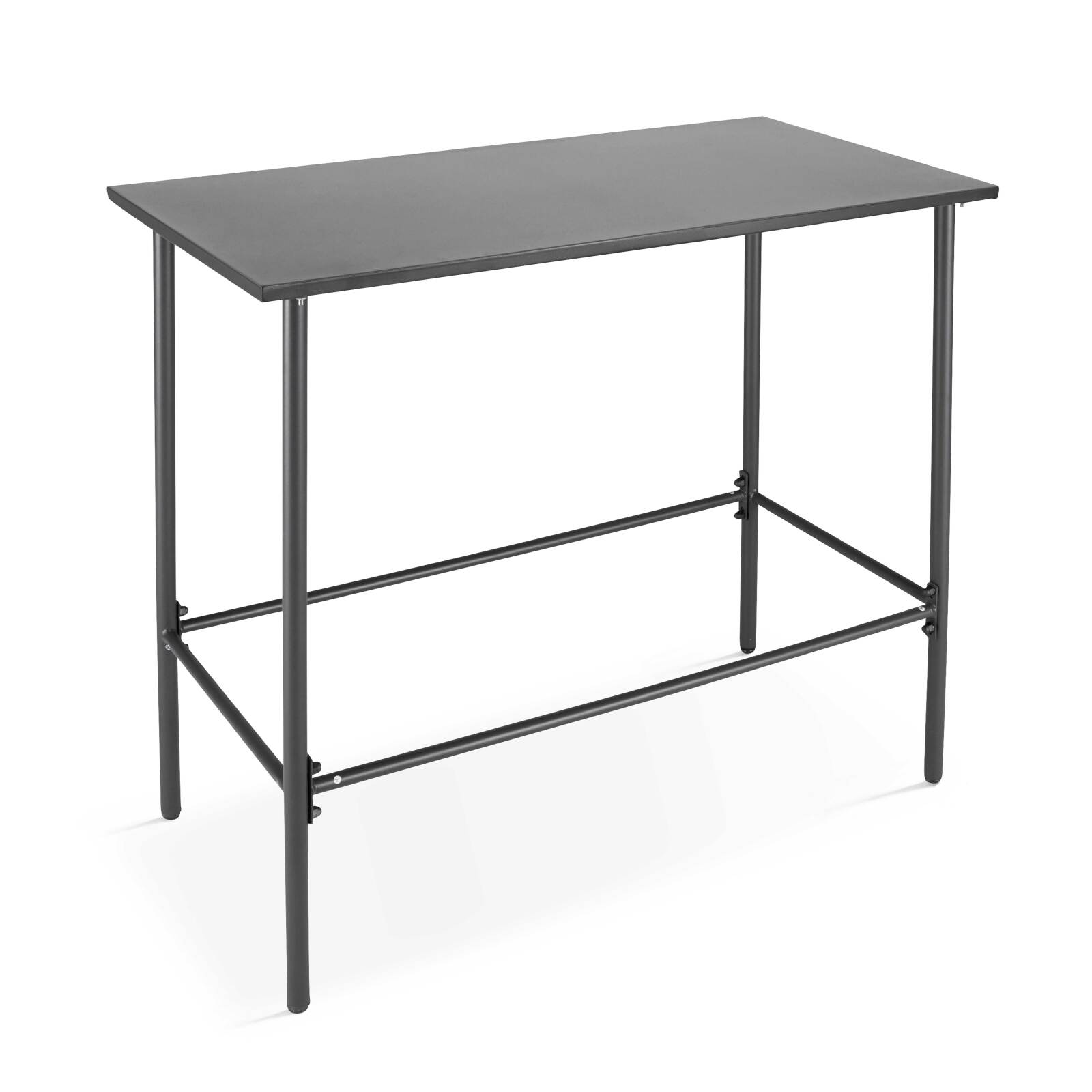 Rechteckiges Hochtischset + 4 Hochstühle