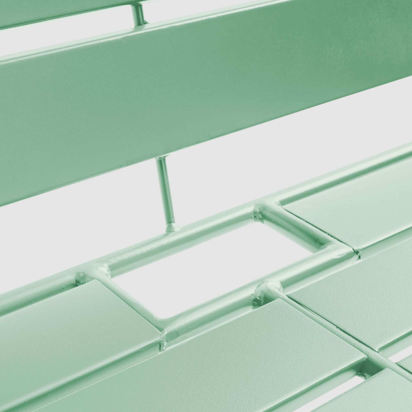 Gartensofa aus Metall