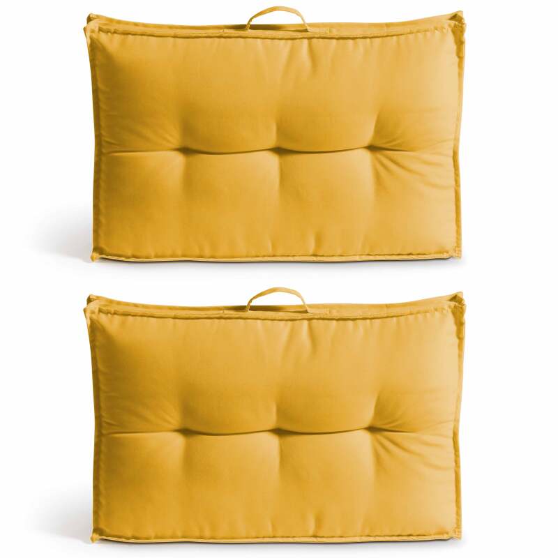 Set von 2 Rückenkissen für Paletten