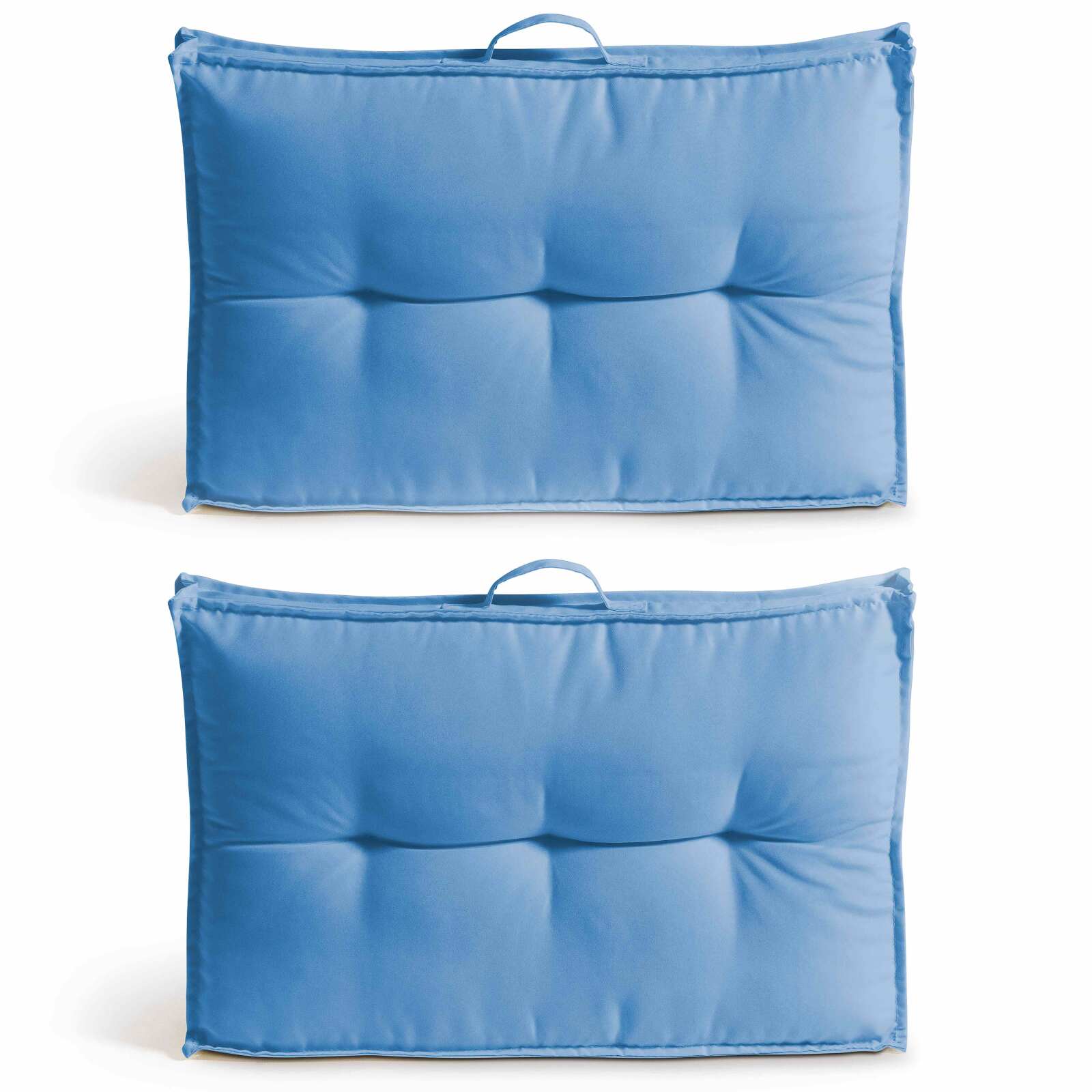 Set von 2 Rückenkissen für Paletten