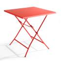 Faltbarer Quadratischer Gartentisch (70 x 70 cm)