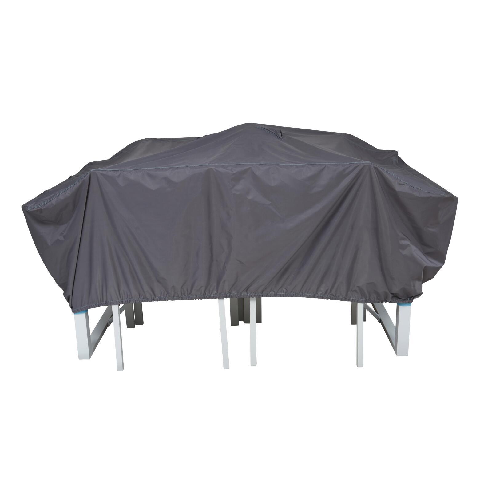 Gartenmöbelabdeckung 180 x 110 x 60 cm grau Gartenmöbelabdeckung 180 x 110 x 60 cm grau
