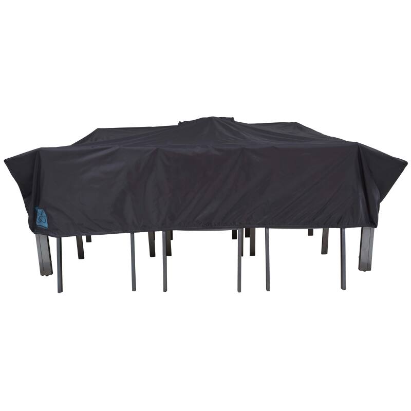 Gartenmöbelabdeckung 240 x 130 x 60 cm grau