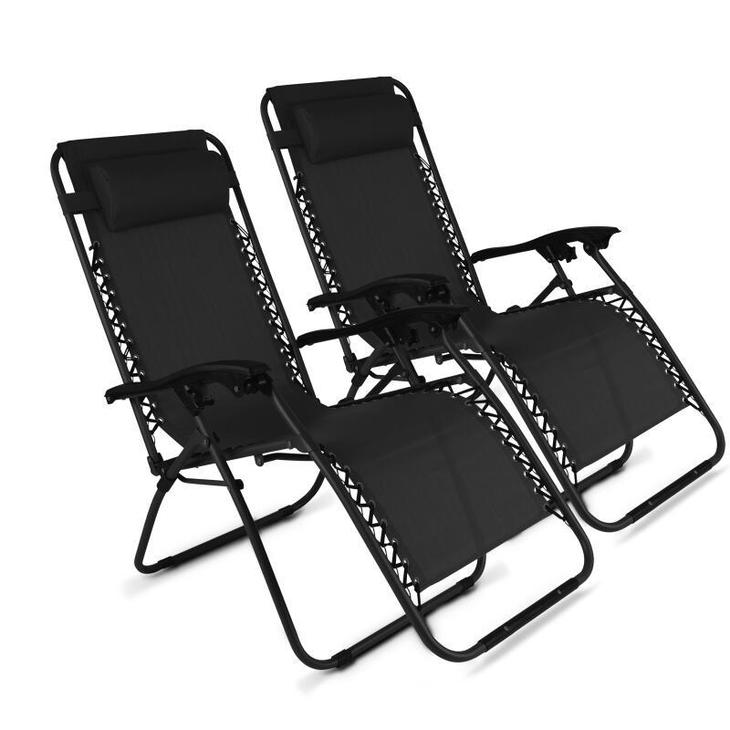Set aus 2 Relaxsessel, 2-fach verstellbar 