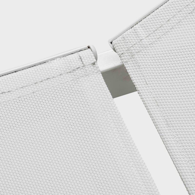 Set aus 2 verstellbaren Sonnenliegestühlen mit 5 Positionen 