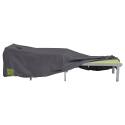 Liegestuhlbezug 200 x 75 cm grau