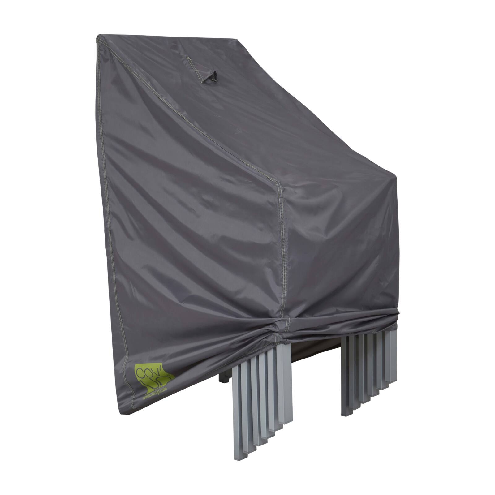 Abdeckung für stapelbare Gartenstühle 66 x 66 x 120 cm grau Abdeckung für stapelbare Gartenstühle 66 x 66 x 120 cm grau