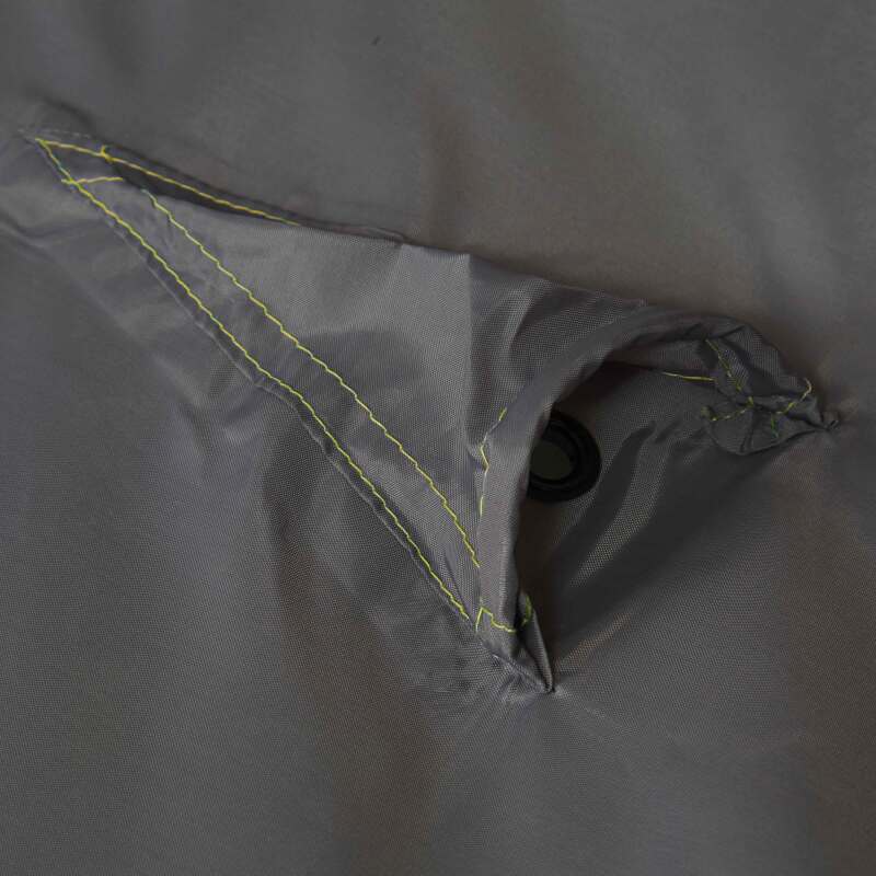 Abdeckung für stapelbare Gartenstühle 66 x 66 x 120 cm grau