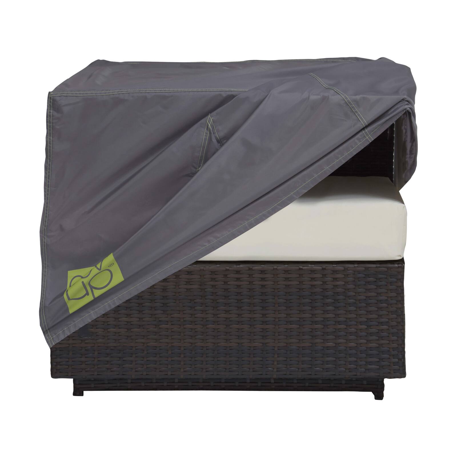 Gartenstuhlhülle 75 x 75 x 60 cm grau