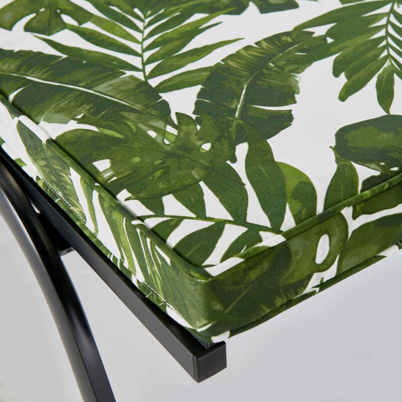 Set aus 2 Liegestuhlkissen mit Mustern (4/6)