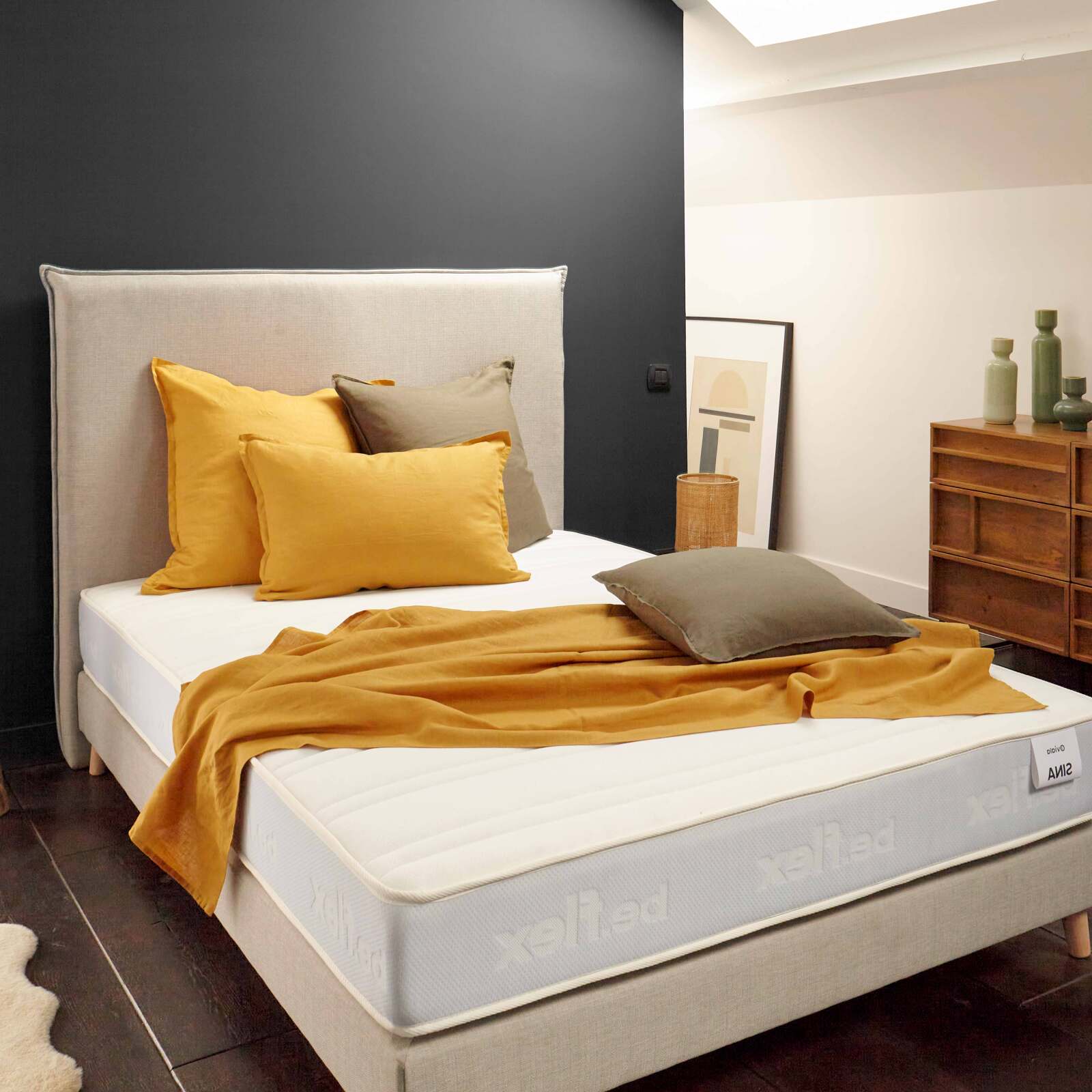 Umkehrbare Federkernmatratze SINA