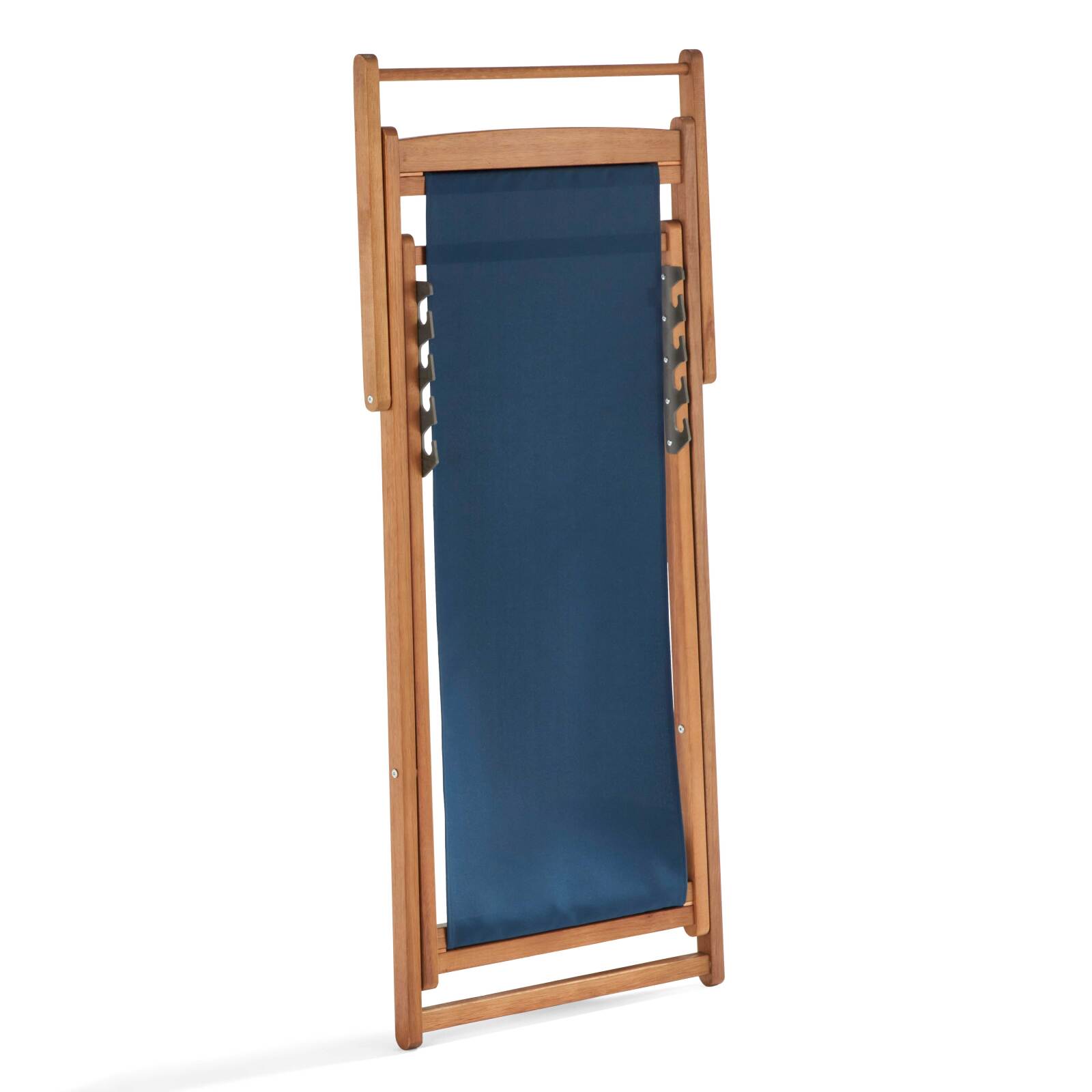 2er-set verstellbaren Eukalyptus-FSC®-Sonnensesseln