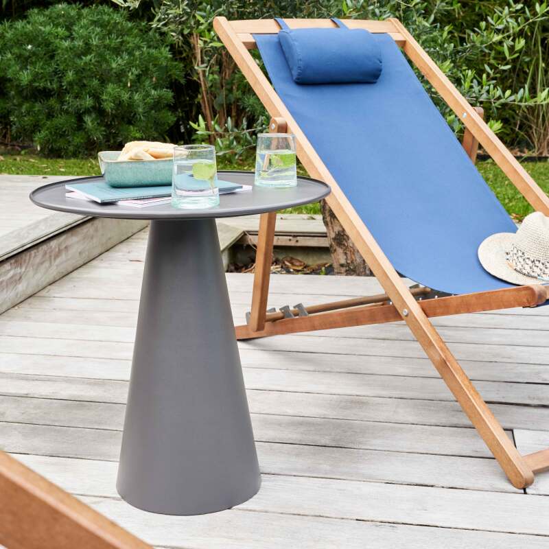 2er-set verstellbaren Eukalyptus-FSC®-Sonnensesseln (2/7)