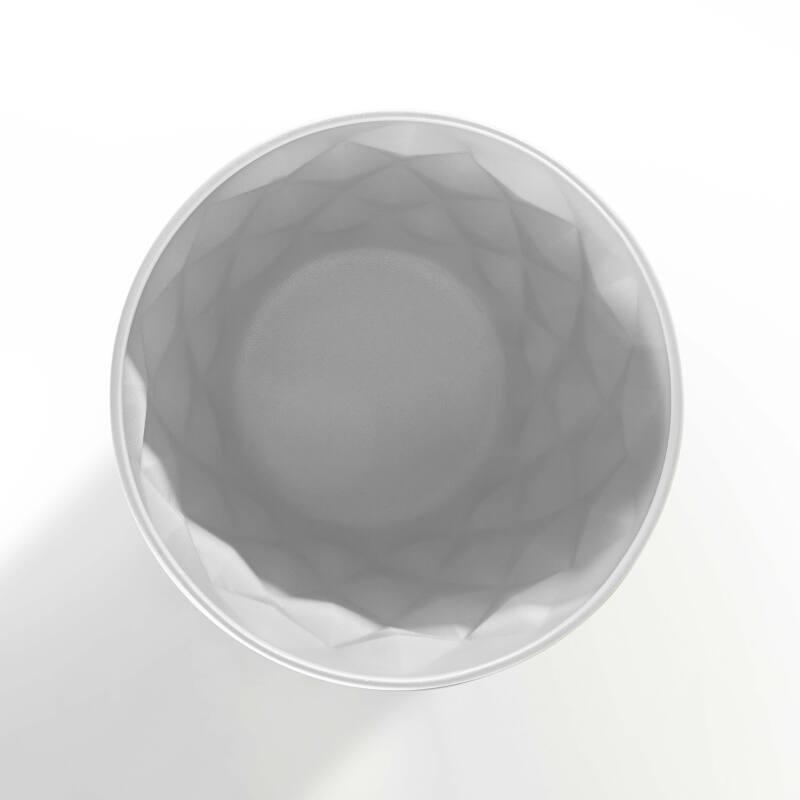 Set von 2 Metall-Blumentopf-Abdeckungen für Gemüsegarten auf Ständern 