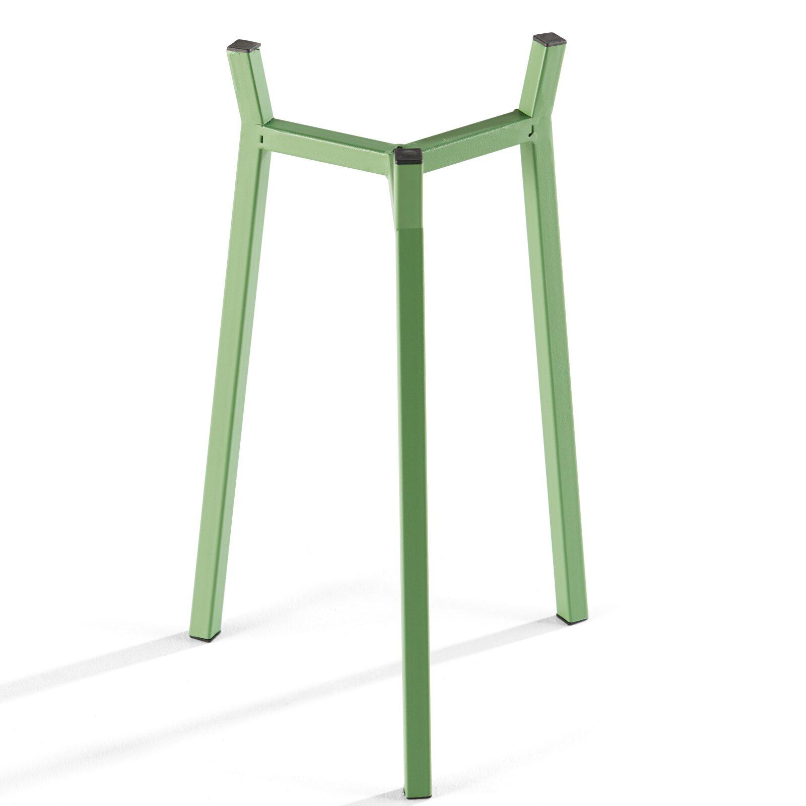 Set von 2 Metall-Blumentopf-Abdeckungen für Gemüsegarten auf Ständern 