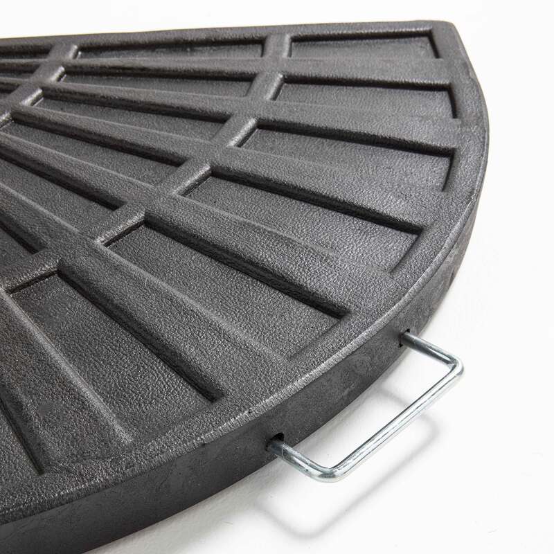 Set von 4 Sonnenschirmfliesen