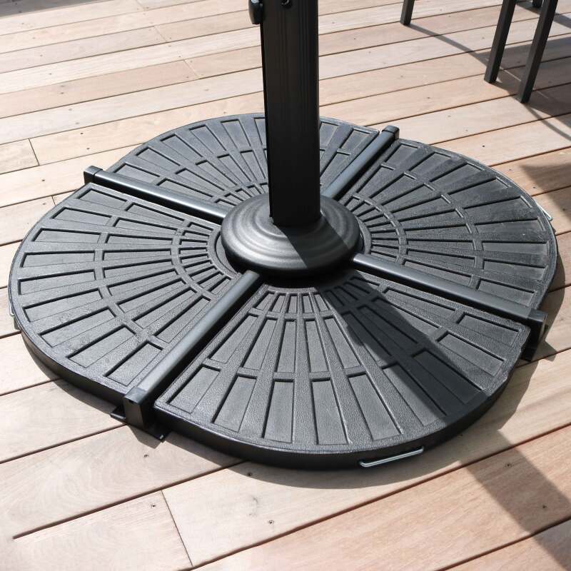 Set von 4 Sonnenschirmfliesen