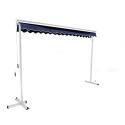 Set Doppelmarkise (3 x 3 m) + 4 beschwerten Platten