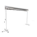 Set Doppelmarkise (3 x 3 m) + 4 beschwerten Platten