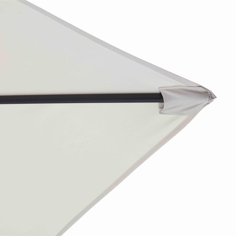 Set aus Quadratischer Ampelschirm(3 x 3 m) + 4 befüllbare Gewichtsplatten  (6/7)