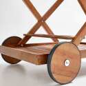 Rollwagen aus FSC®-zertifiziertem Eukalyptusholz für den Garten