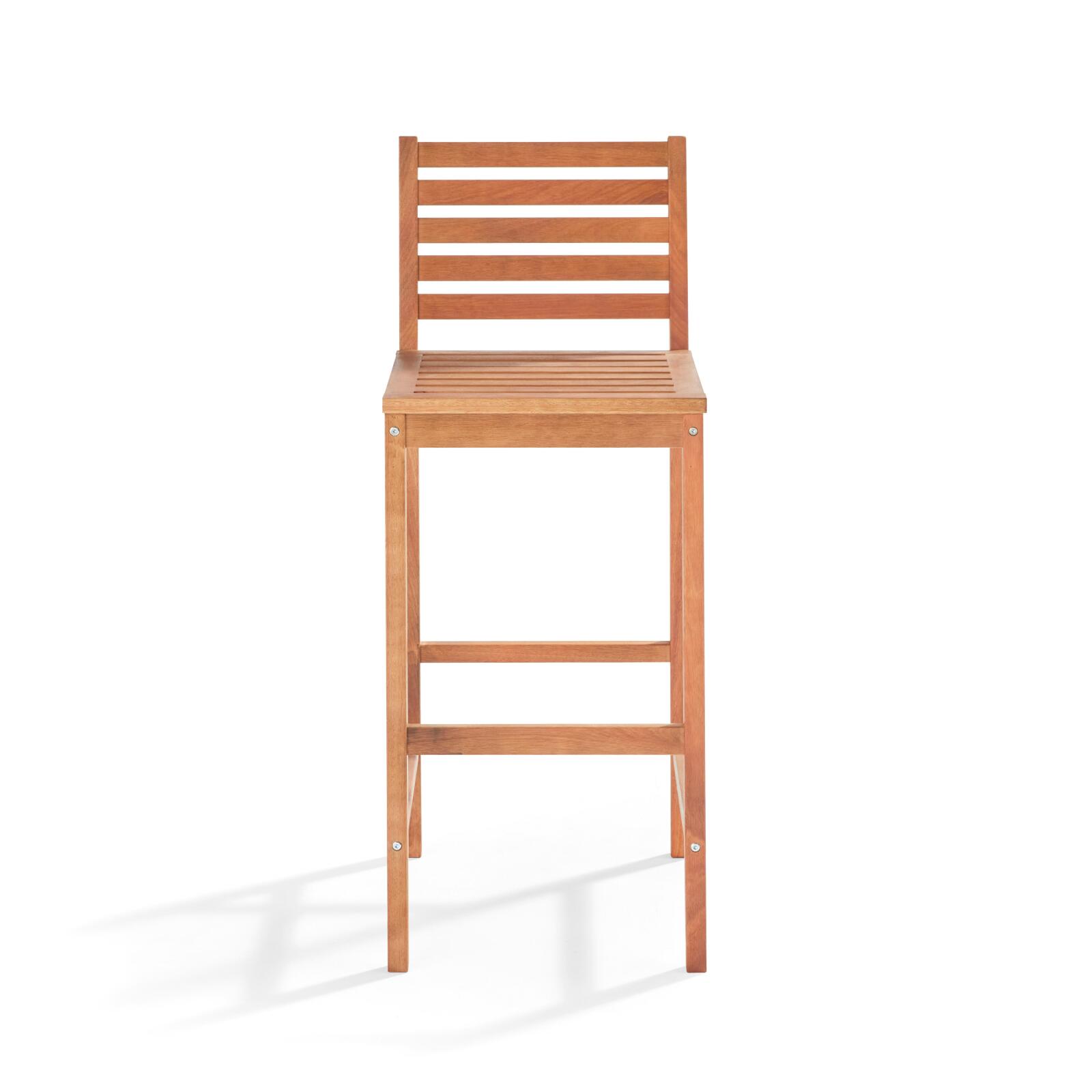 Hochstuhl aus FSC®-zertifiziertem Eukalyptusholz