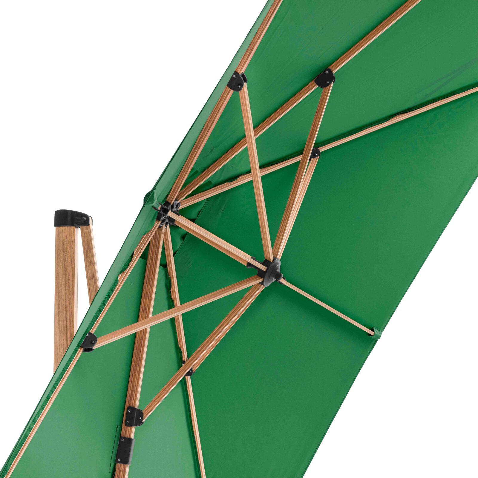 Set aus Sonnenschirm kippbar(3 x 3m) + Gewichtsplatte auf Rädern 100L Set aus Sonnenschirm kippbar(3 x 3m) + Gewichtsplatte auf Rädern 100L