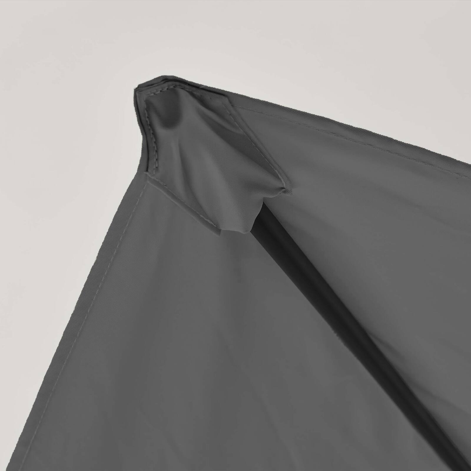 Set aus Sonnenschirm kippbar(4 x 3m) + 4 befüllbare Gewichtsplatten 