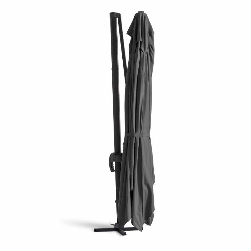 Set aus Sonnenschirm kippbar(4 x 3m) + 4 befüllbare Gewichtsplatten