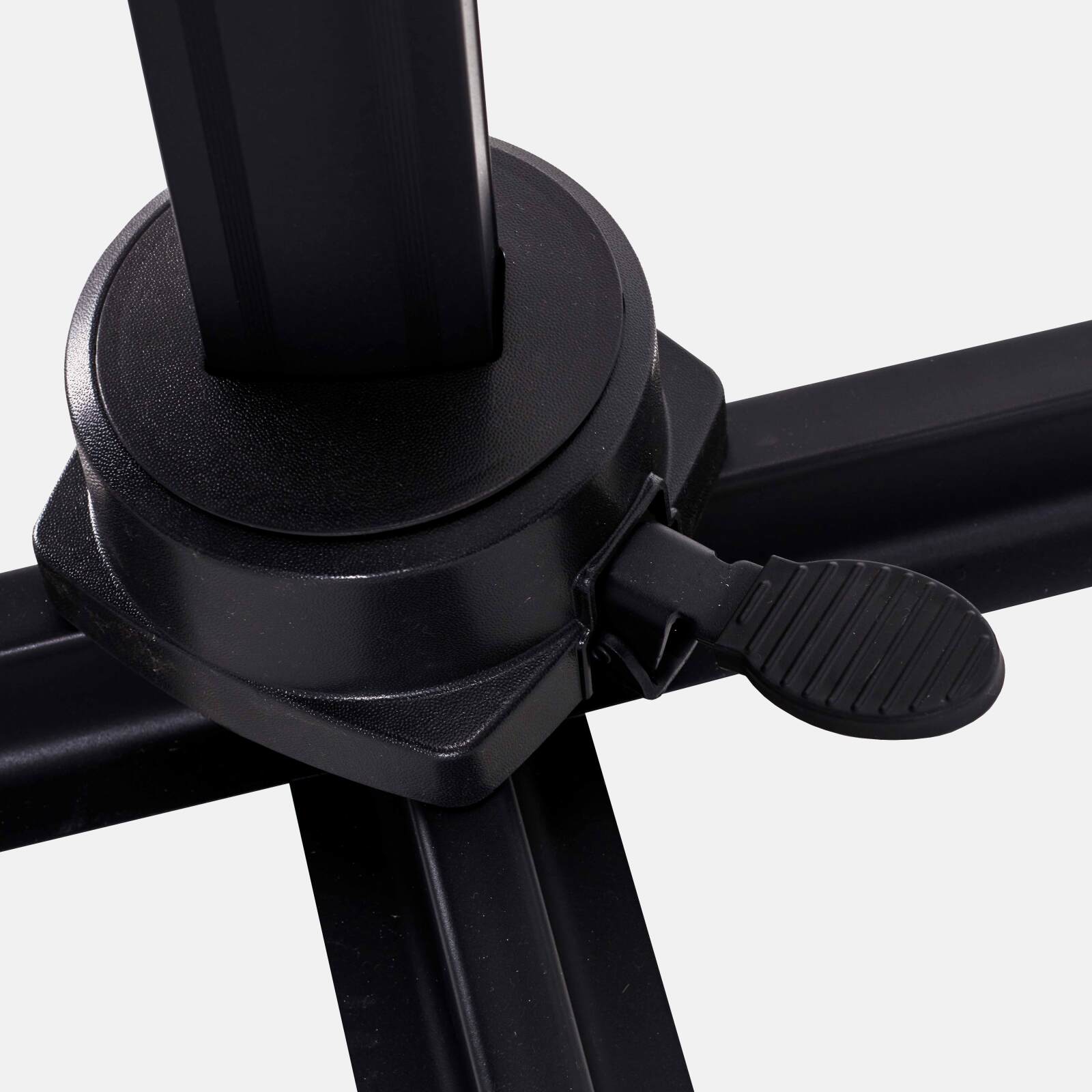 Set aus Sonnenschirm kippbar(4 x 3m) + 4 befüllbare Gewichtsplatten 