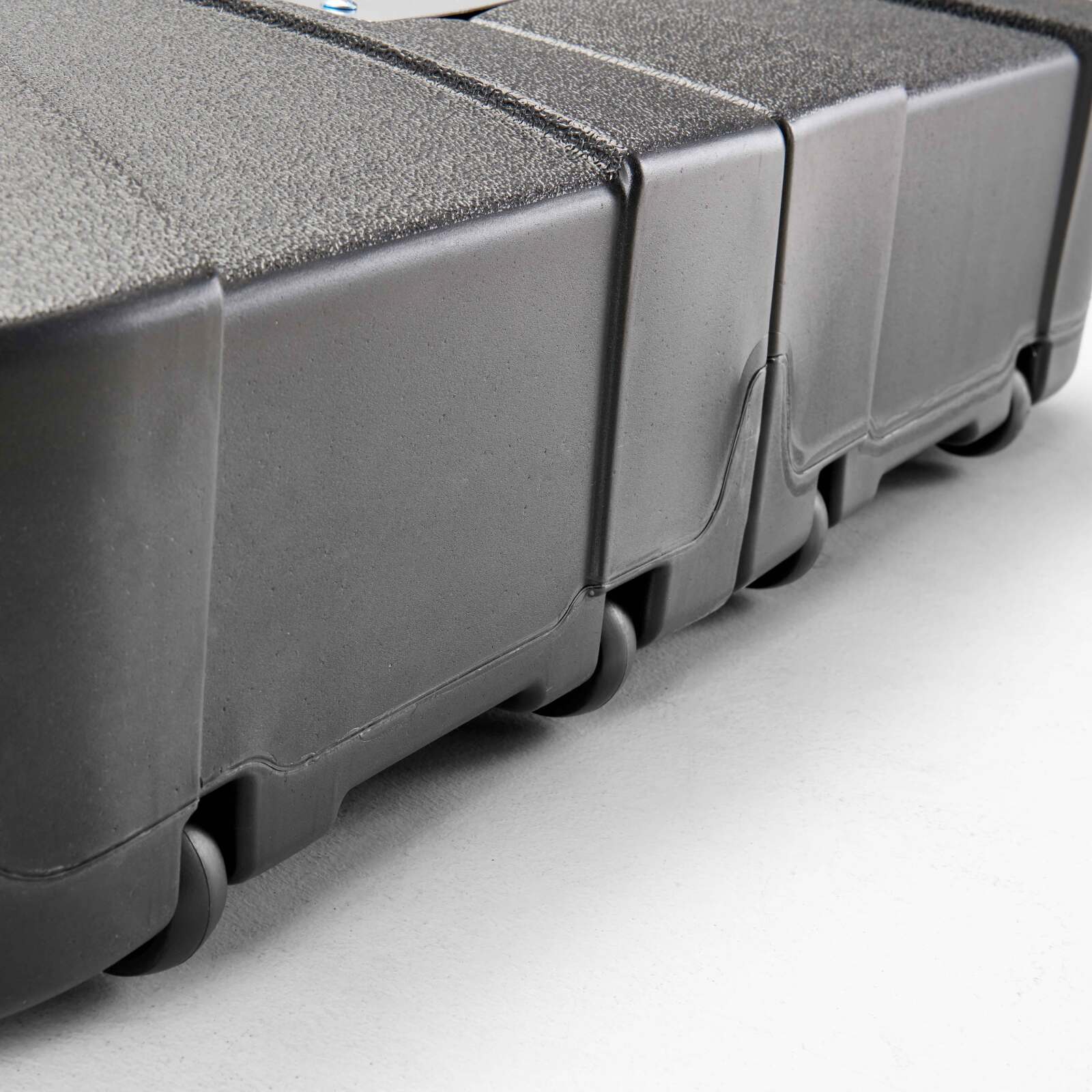 Set aus Ampelschirm (4 x 3m) + Gewichtsplatte auf Rädern 100L 