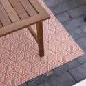 Rechteckiger PVC-Outdoor-Teppich mit Mustern