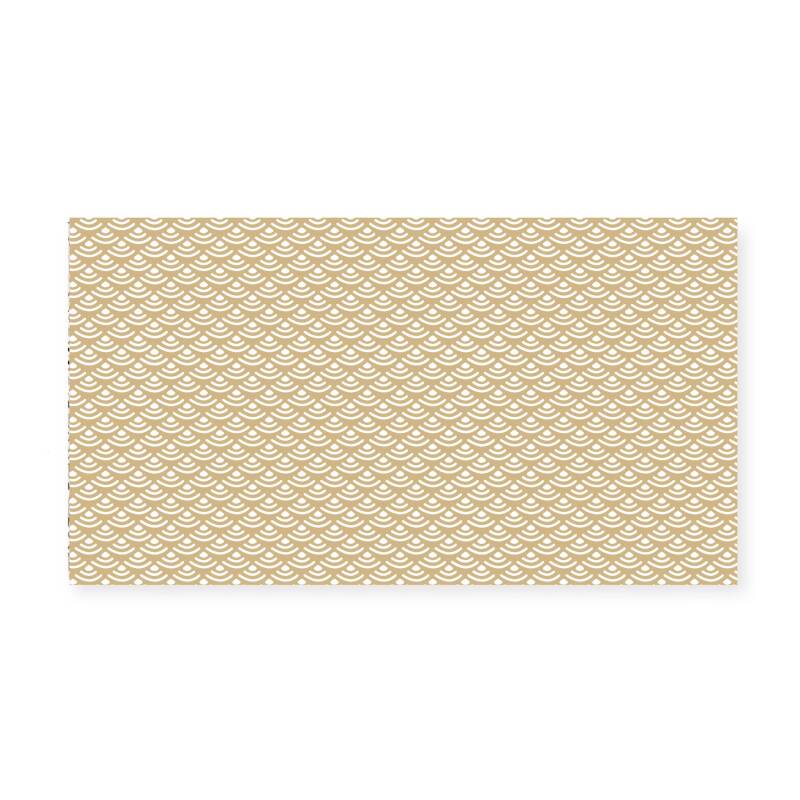 Rechteckiger PVC-Outdoor-Teppich mit Mustern