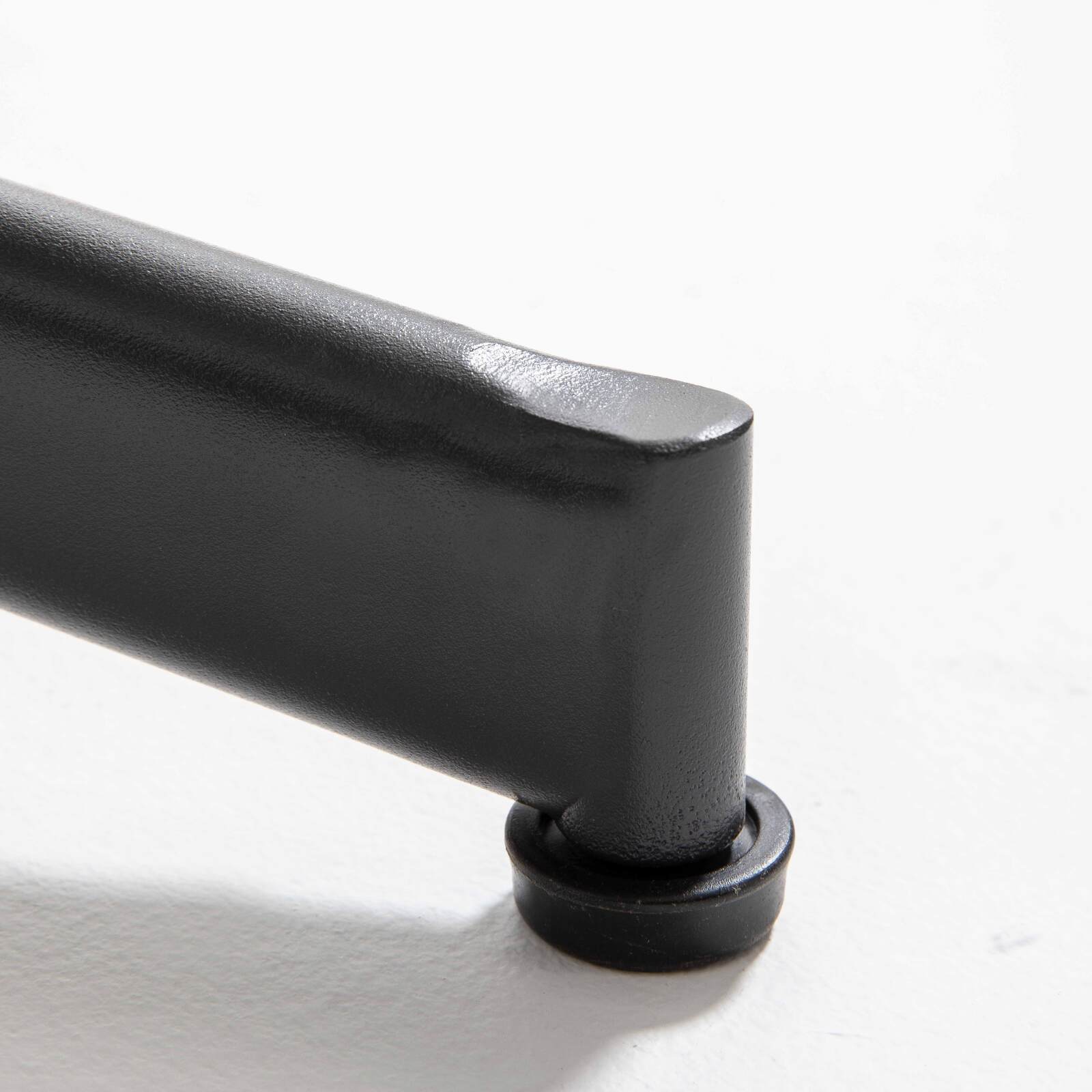 Runder Gartentisch ⌀60 x 72 cm mit Keramikplatte und 2 Metallstühlen  Runder Gartentisch ⌀60 x 72 cm mit Keramikplatte und 2 Metallstühlen