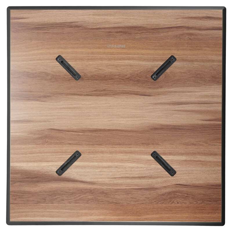 Quadratisches Tischplateau 70 x 70 cm aus HPL 