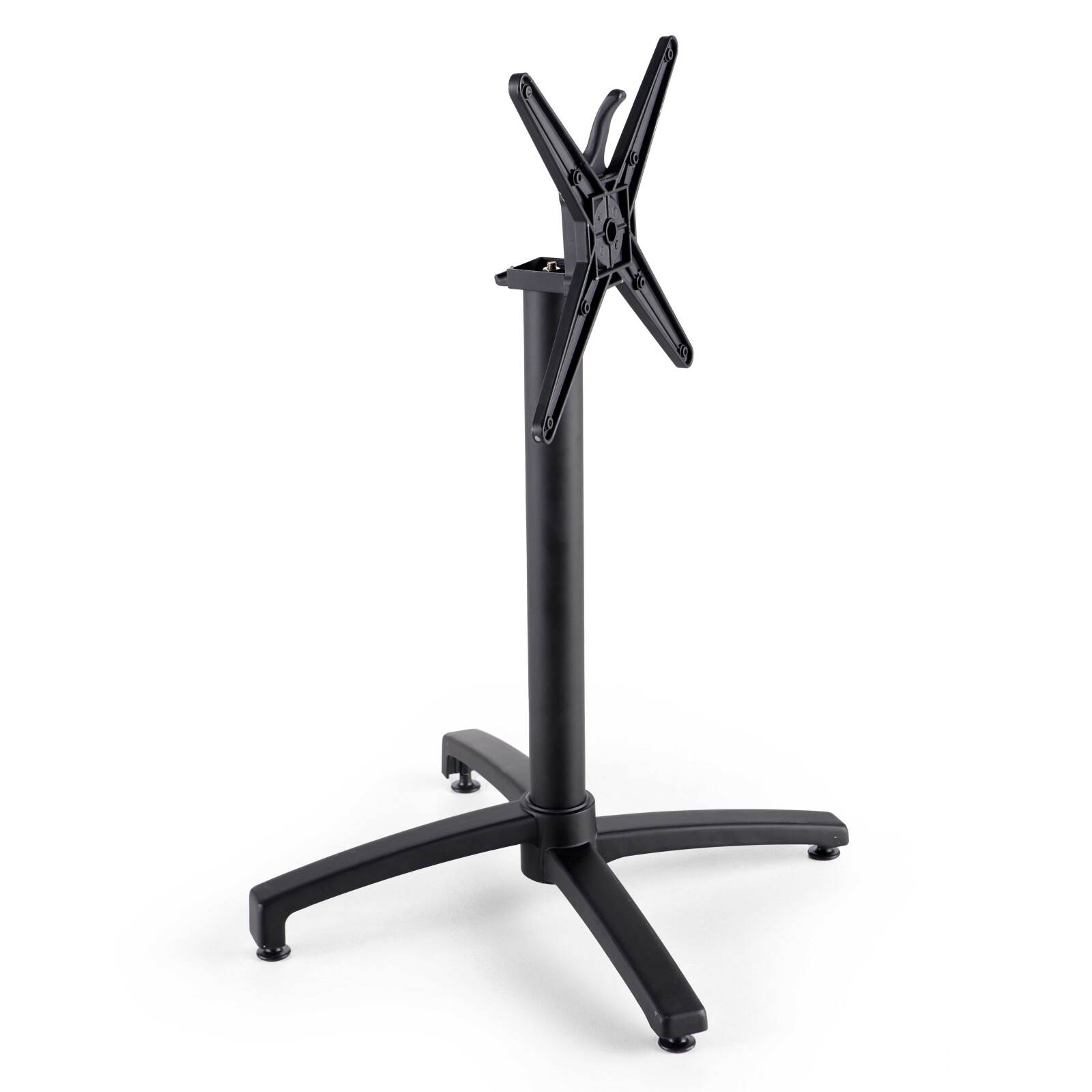 Tischfuß mit neigbarem System, 72 cm aus Aluminium Tischfuß mit neigbarem System, 72 cm aus Aluminium