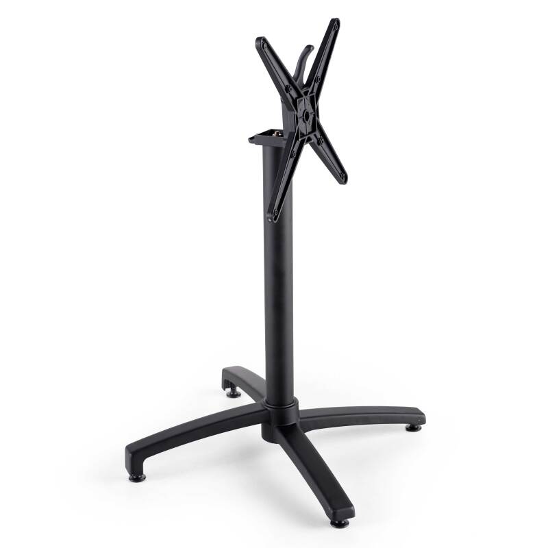 Tischfuß mit neigbarem System, 72 cm aus Aluminium