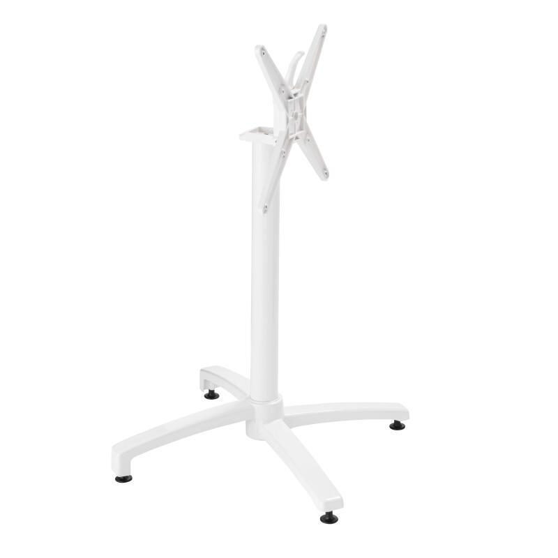 Tischfuß mit neigbarem System, 72 cm aus Aluminium