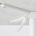 Tischfuß mit neigbarem System, 72 cm aus Aluminium
