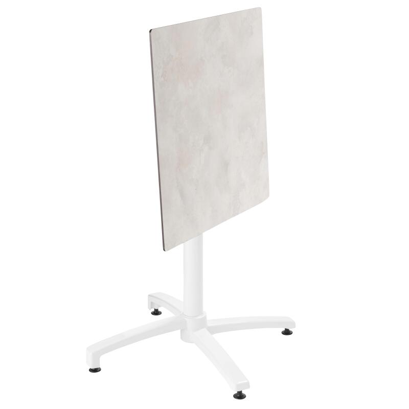 Tischfuß mit neigbarem System, 72 cm aus Aluminium (3/7)